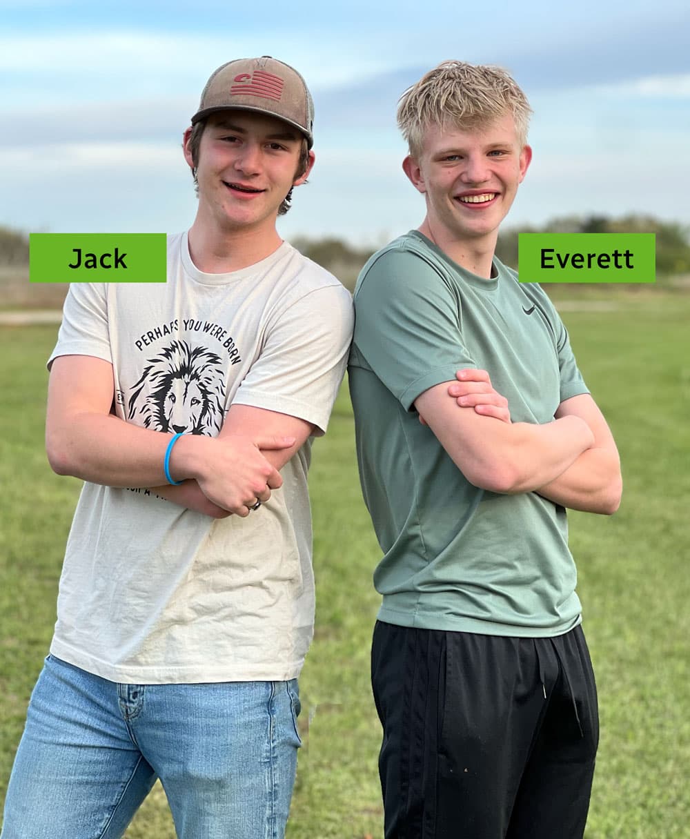 The team behind Lawn & Order